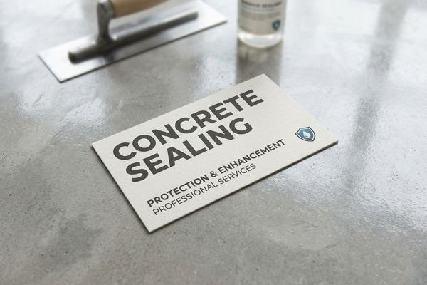 Concrete Sealing example 1