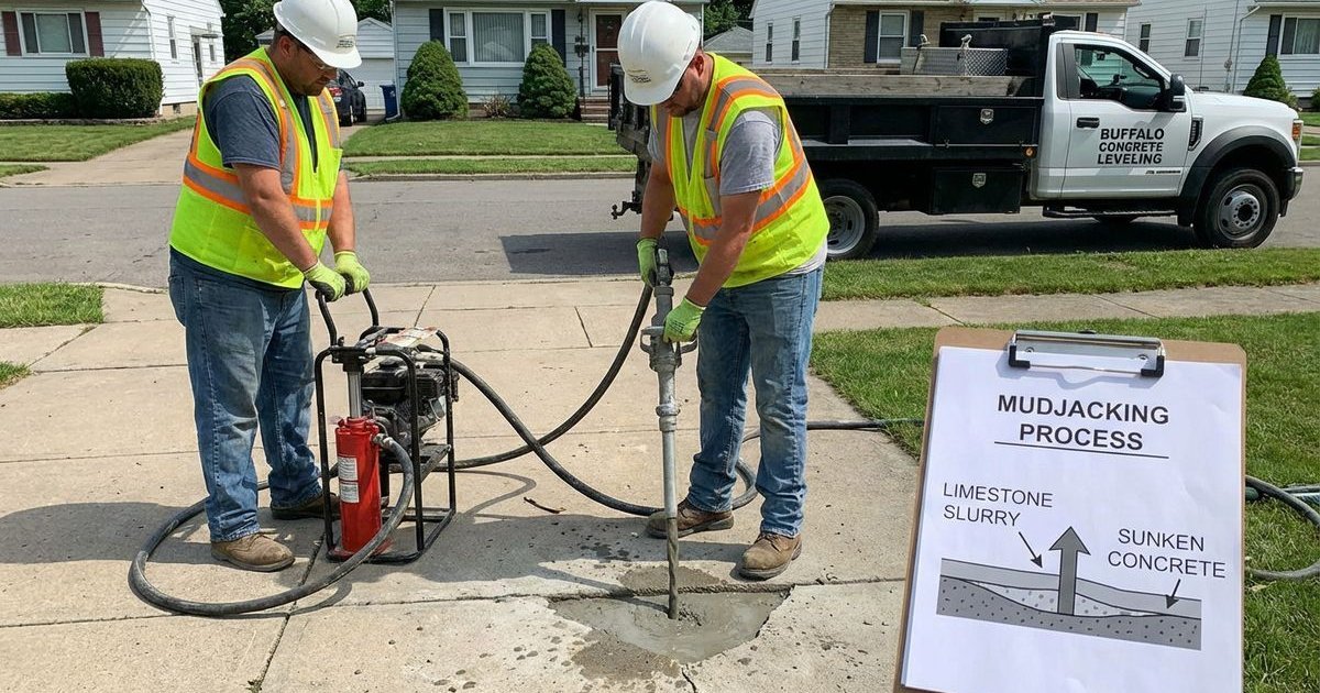 Mudjacking vs Polyjacking: A Buffalo Homeowner's Guide