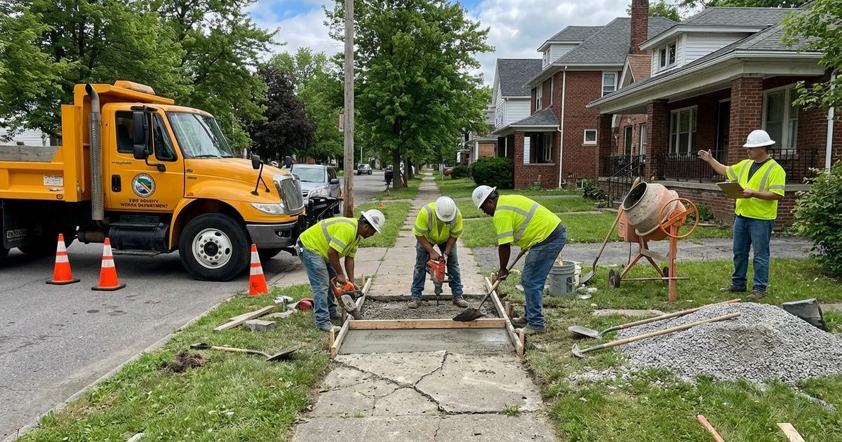 Municipal Sidewalk Leveling Programs in Western New York